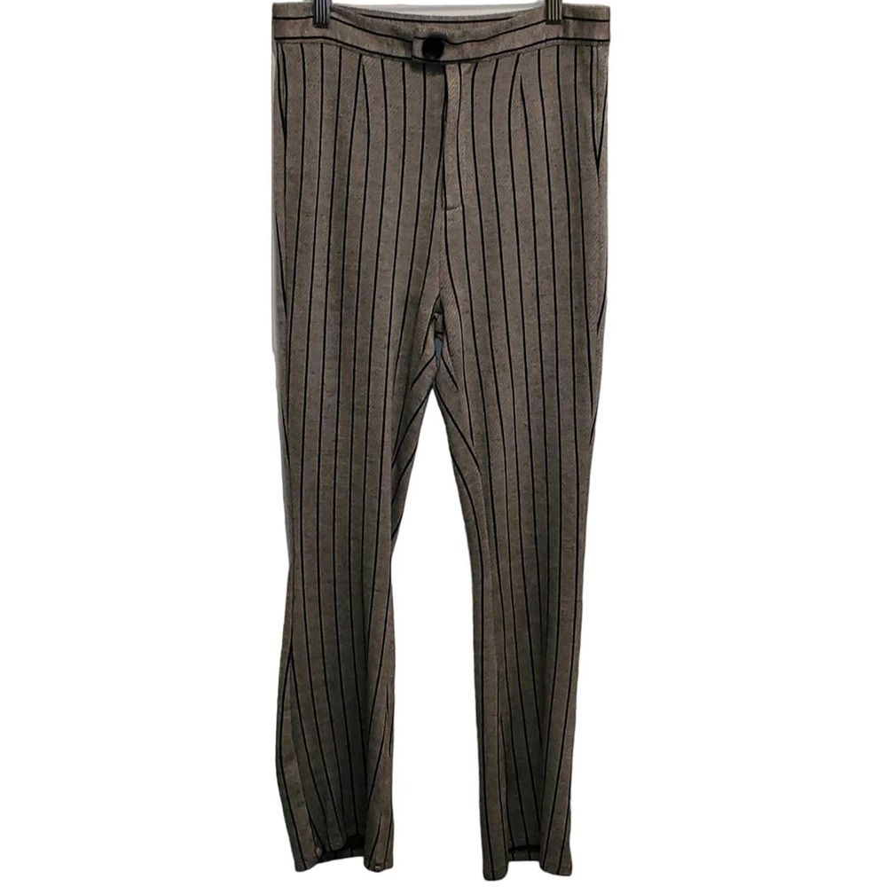 EMORY Park Women's Rayon & Spandex High Rise Straight Slacks Trousers Sz Small
